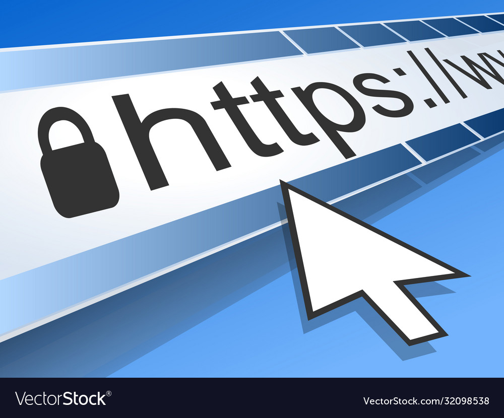 Computerbildschirm mit Adressleiste Webbrowser vector image Computerbildschirm mit Adressleiste Webbrowser