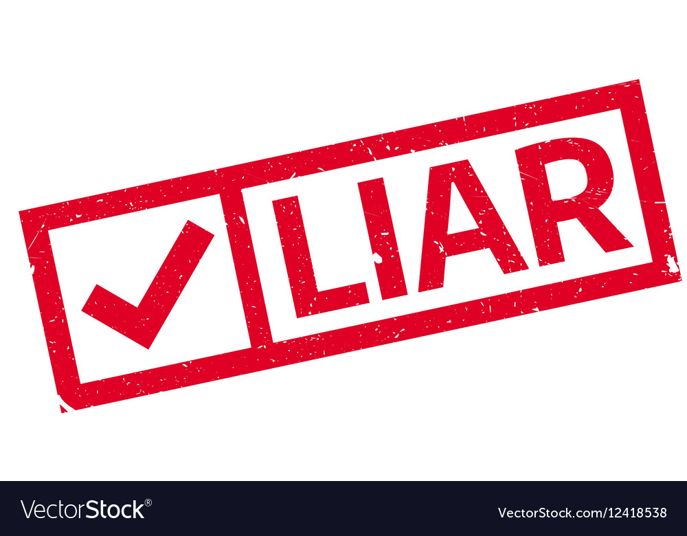 Liar rubber stamp Royalty Free Vector Image VectorStock
