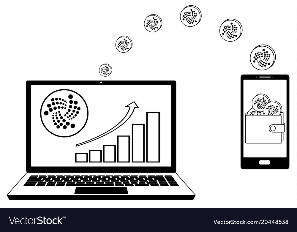 Transfer iota coins from laptop to wallet