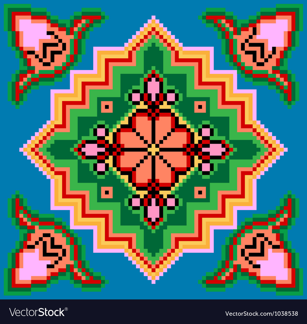 Ukrainian pattern ornament