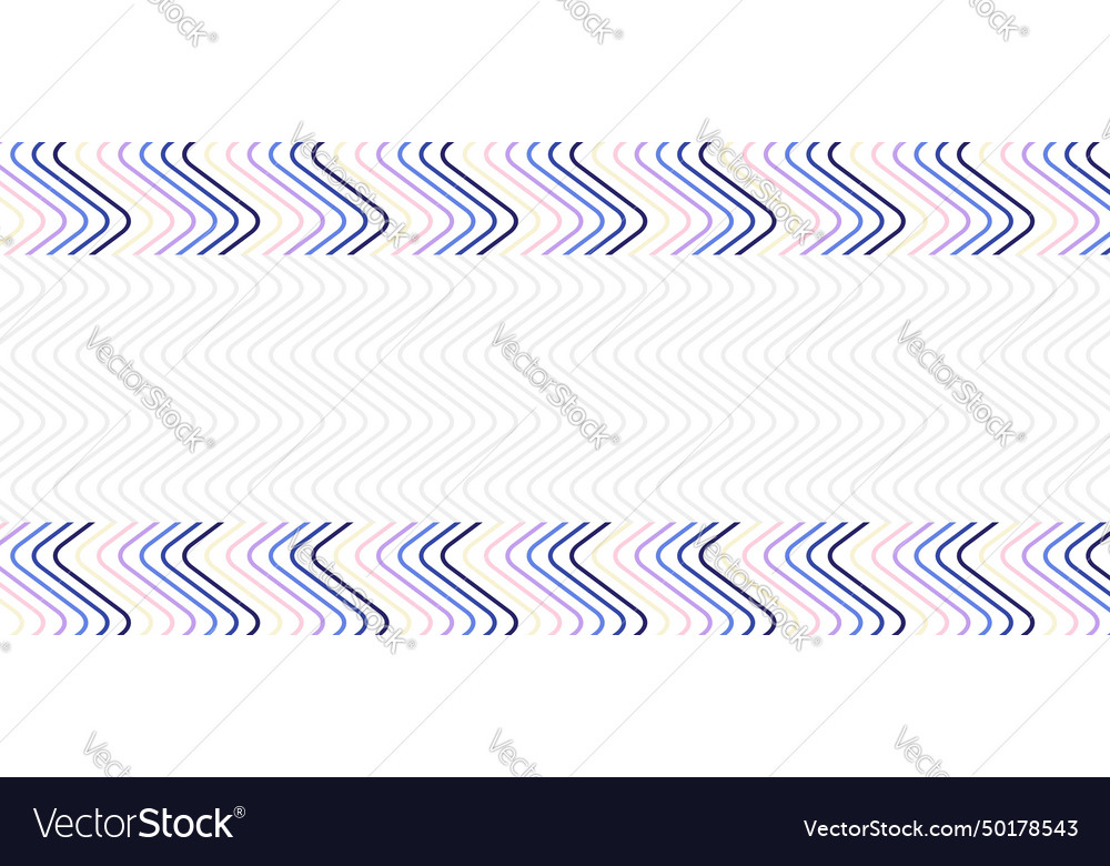 Colorful curve thin line flow frame design