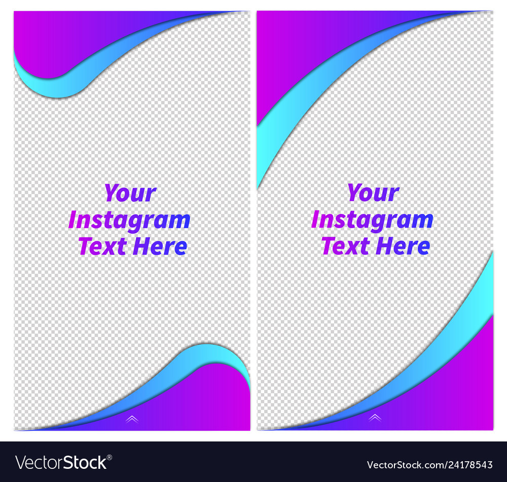 Instagram story template
