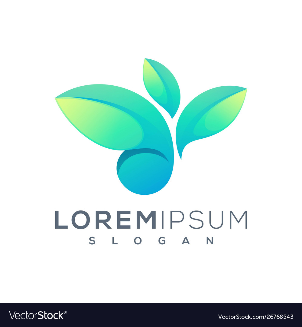 Leaf logo design