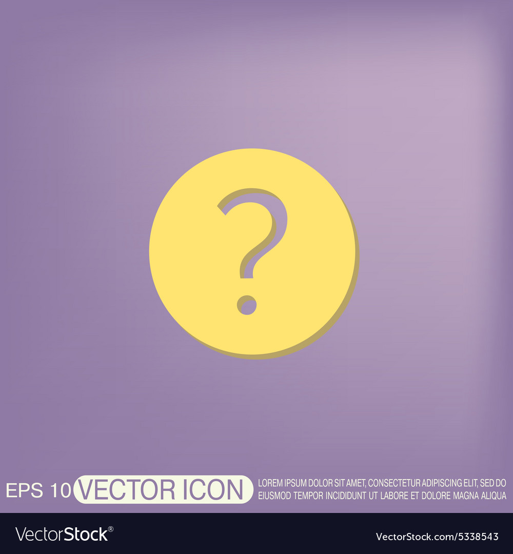 Question mark Royalty Free Vector Image - VectorStock