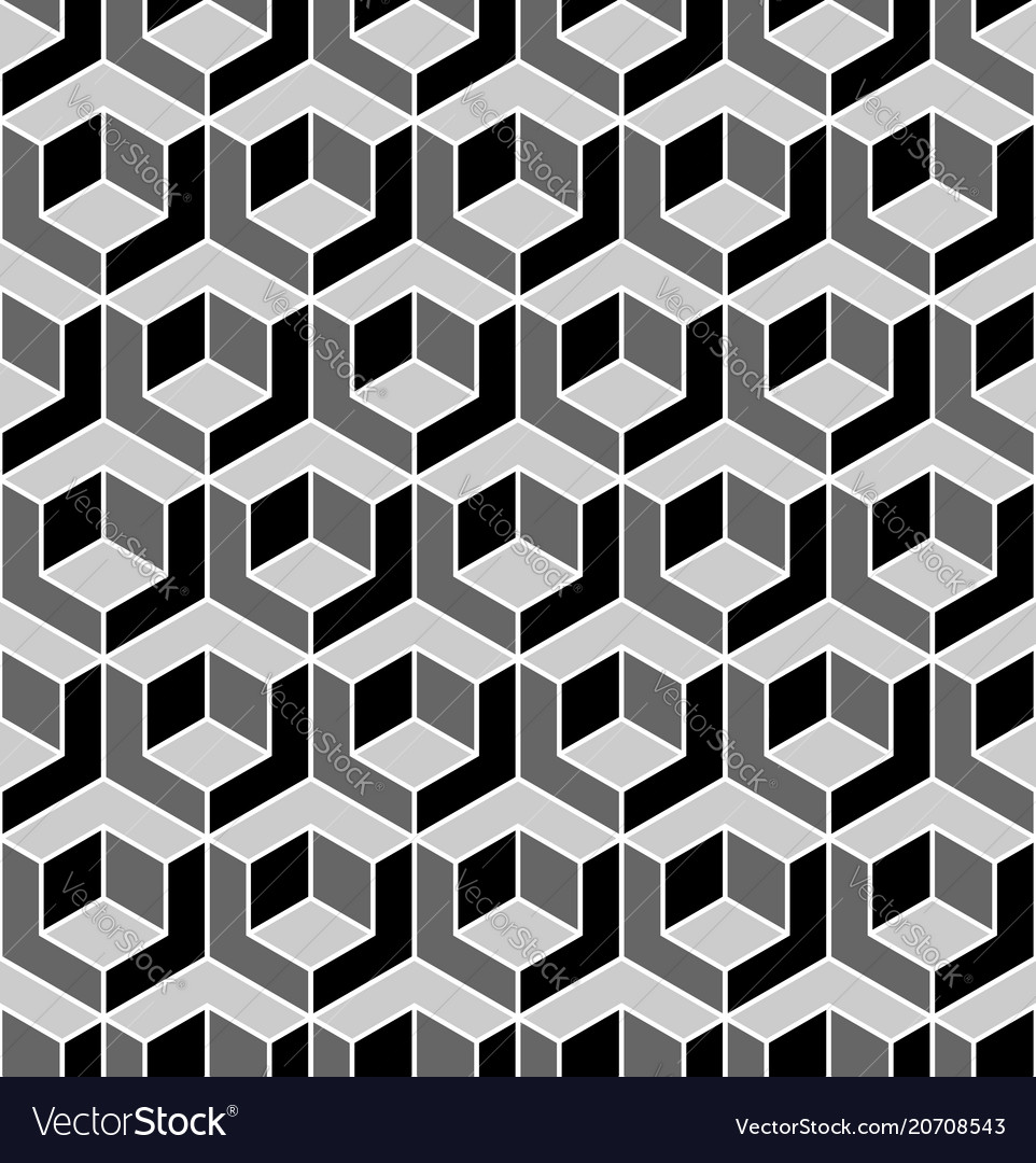 Seamless 3d pattern