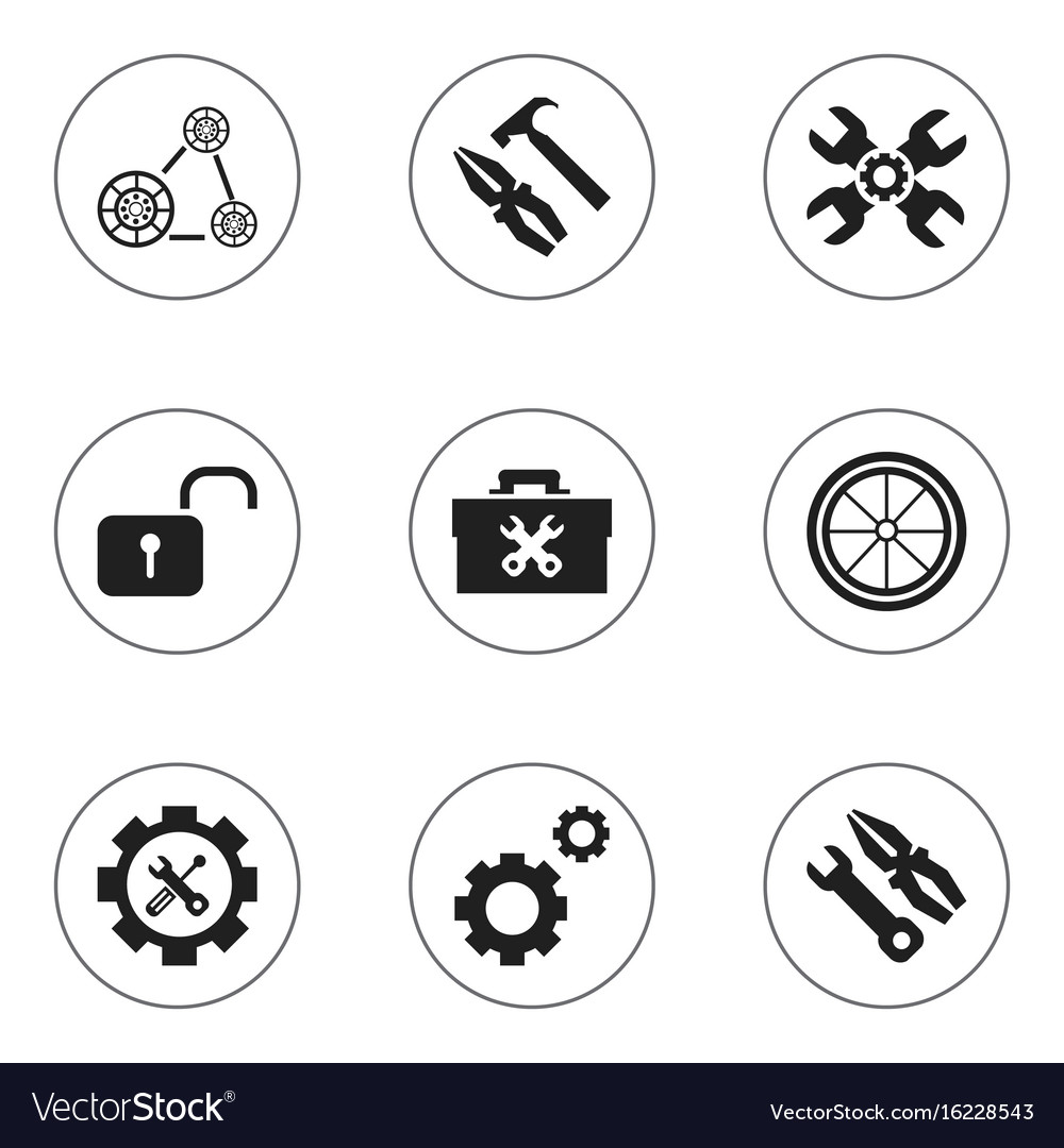 Toolkit Icons - Editable Set