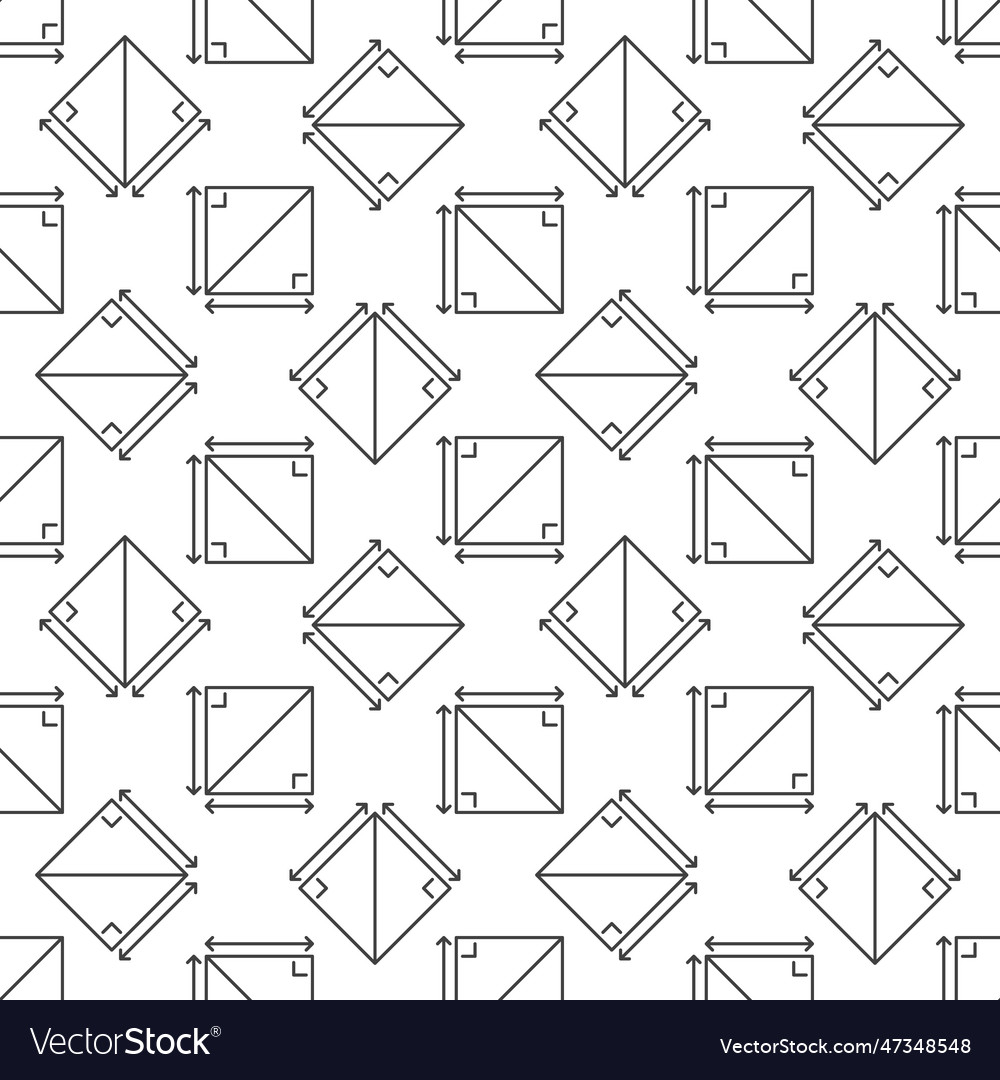 2d square geometric shape mathematics line vector image 2d square geometric shape mathematics line