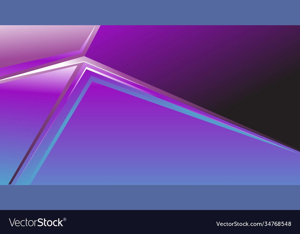 Abstract triangle geometric background template vector image Abstract triangle geometric background template