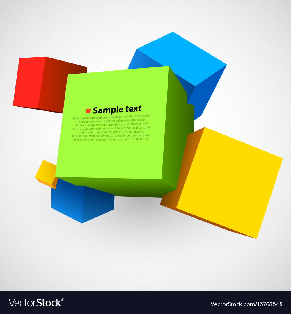 Dynamic 3D Cubes