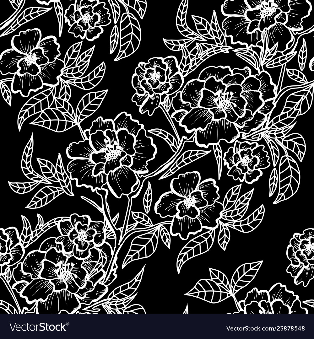 Floral seamless pattern