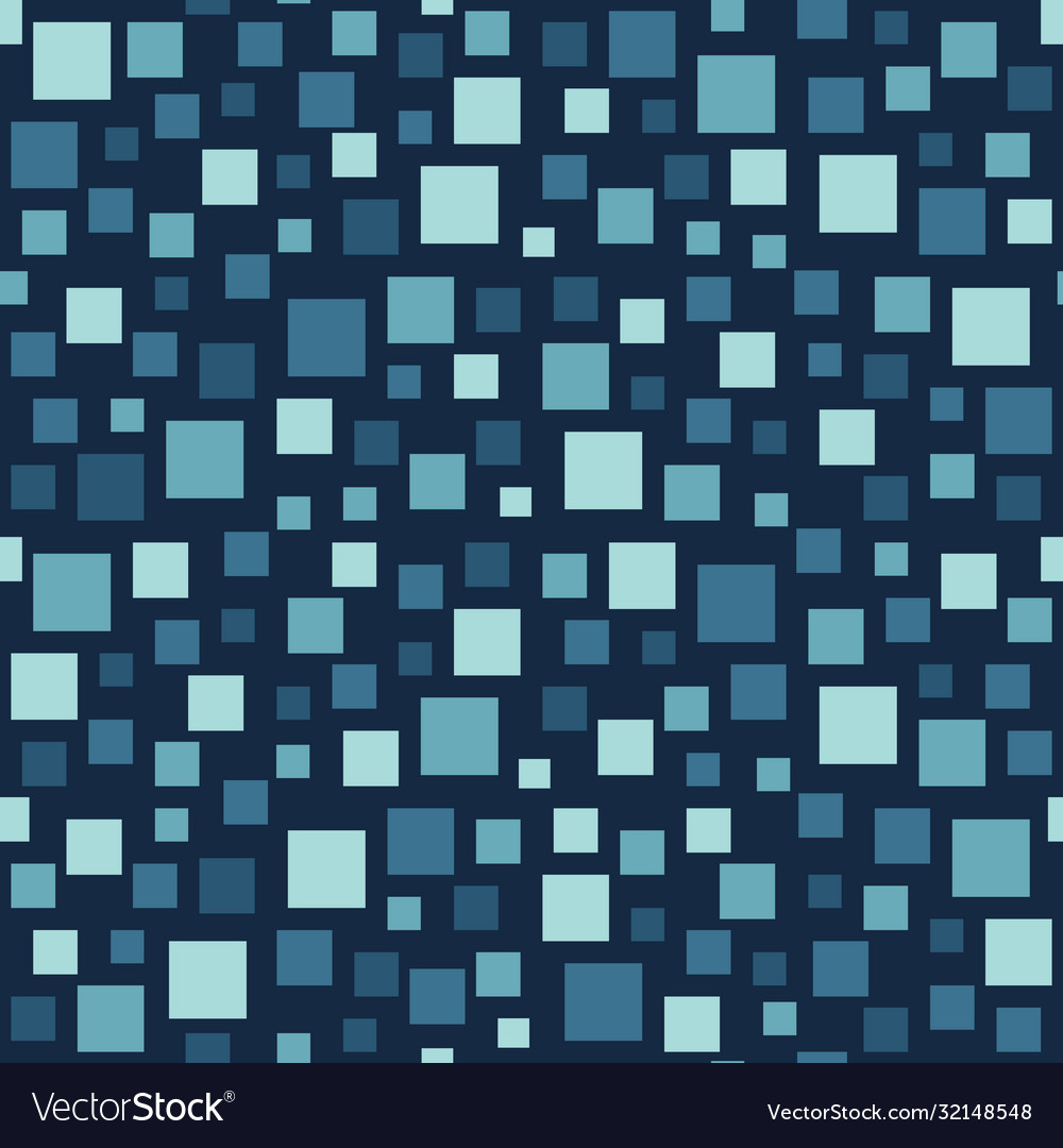 Geometric seamless repeating pattern squaers