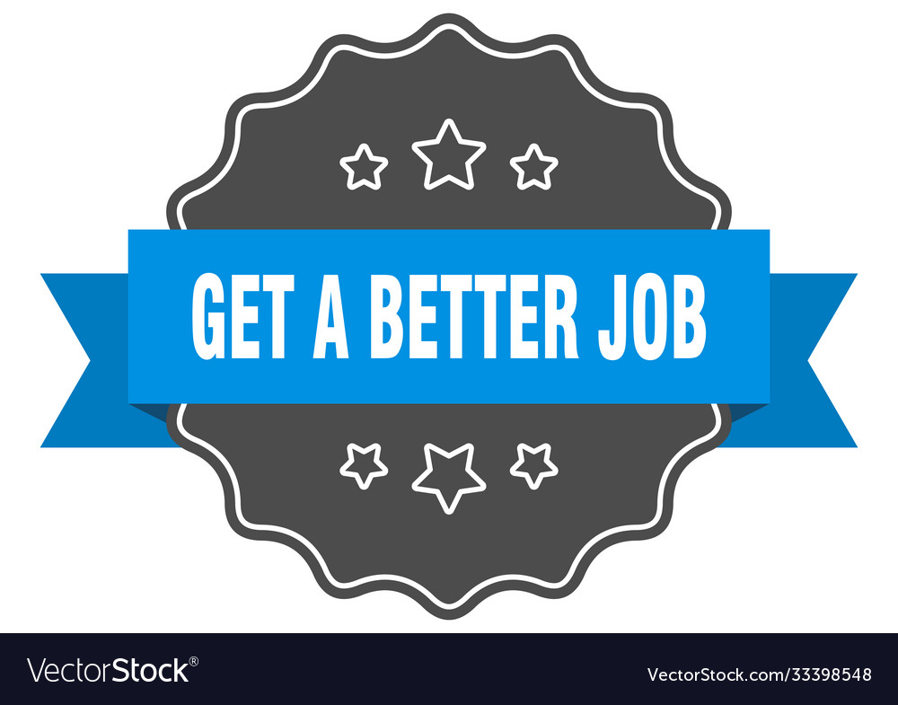 Get a better job label isolated