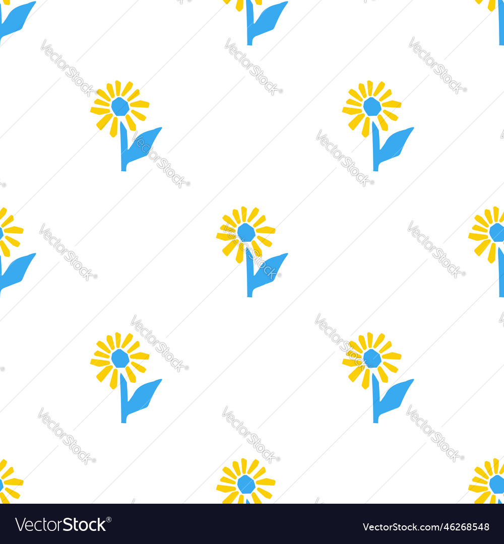 Seamless pattern with stylized vector image Seamless pattern with stylized