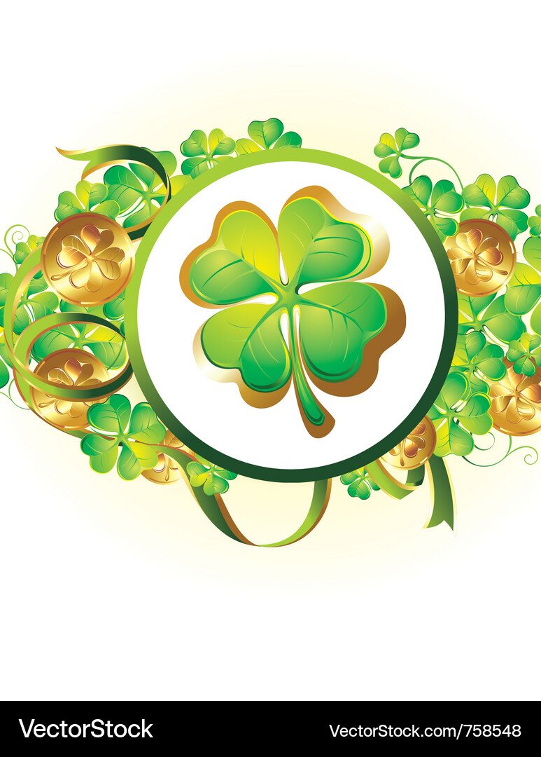 St patricks day background Royalty Free Vector Image