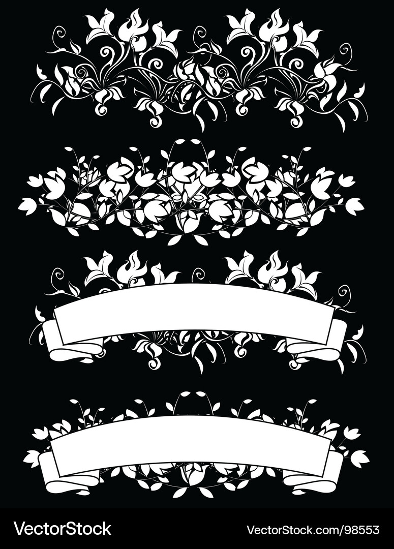 Banners Royalty Free Vector Image - VectorStock