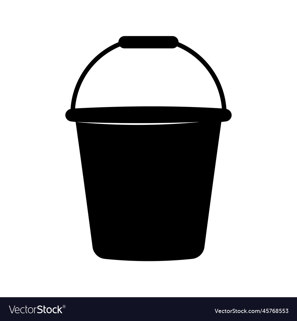 Isolated Bucket Icon