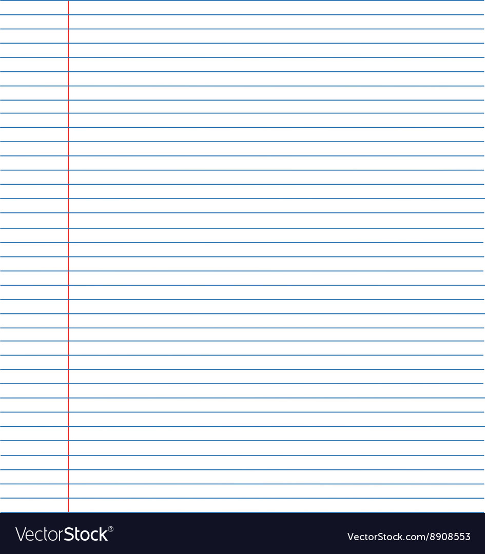 Notebook background paper in line