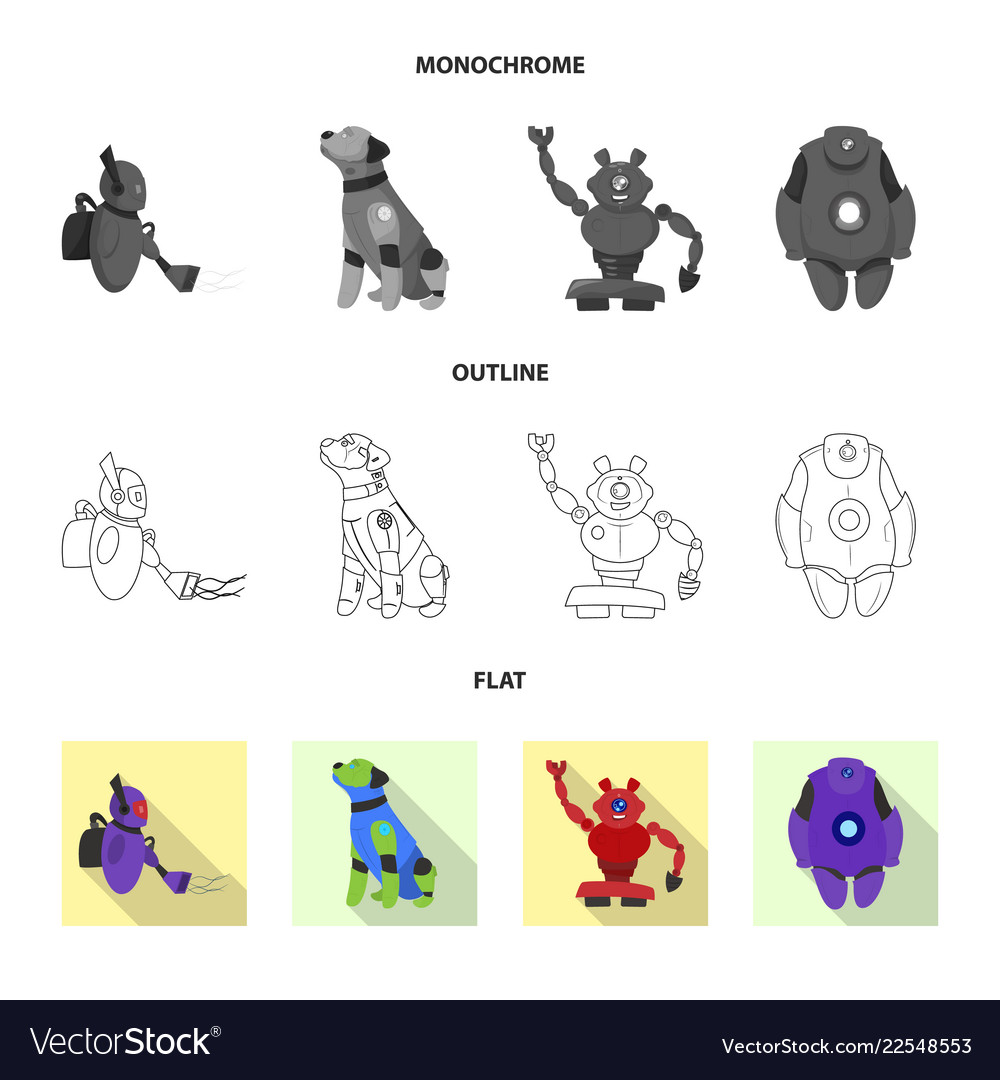 Robot and Factory Symbols