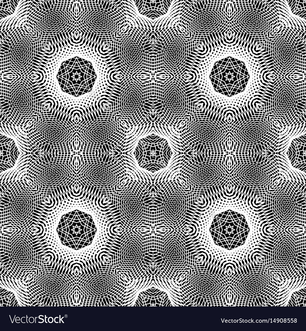Design seamless monochrome grid pattern