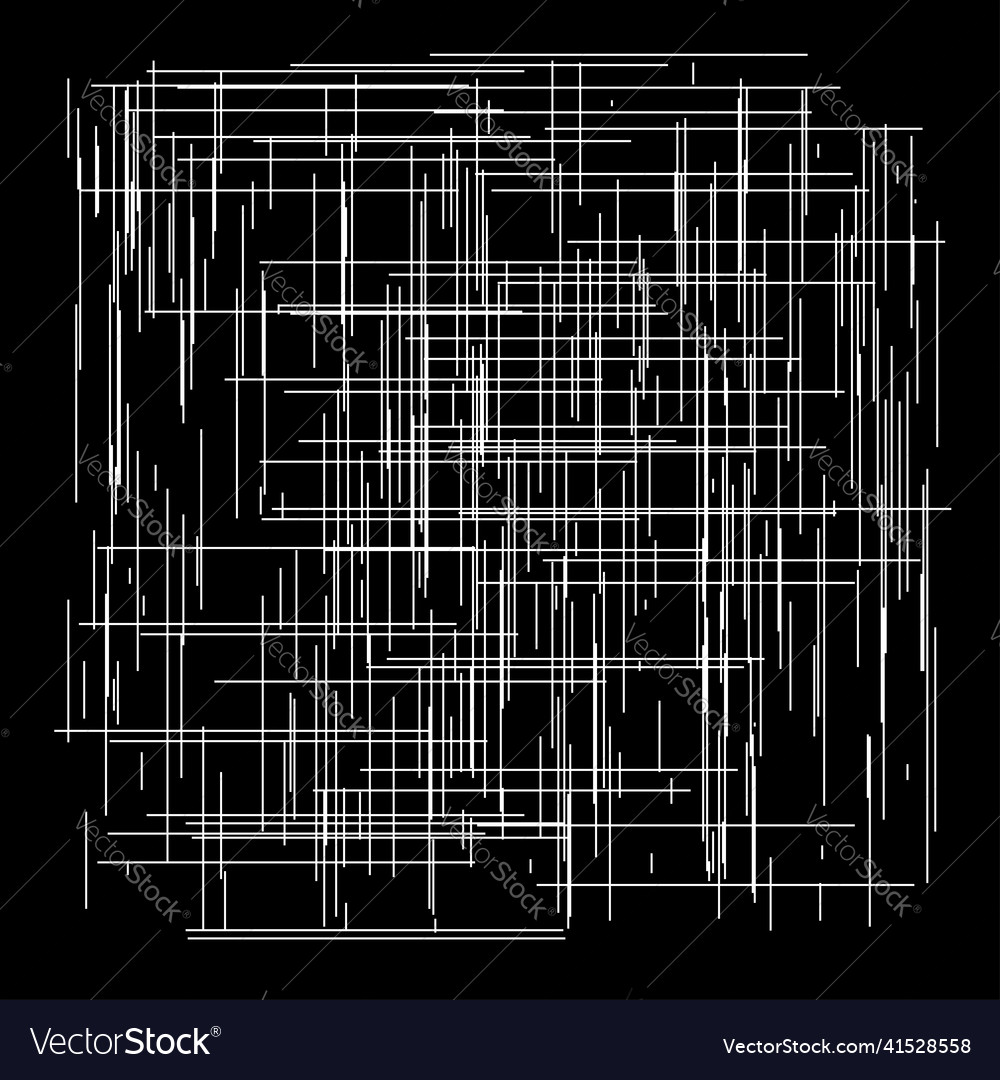 Grid mesh of random lines reticle grating Vector Image Grid mesh of random lines reticle grating