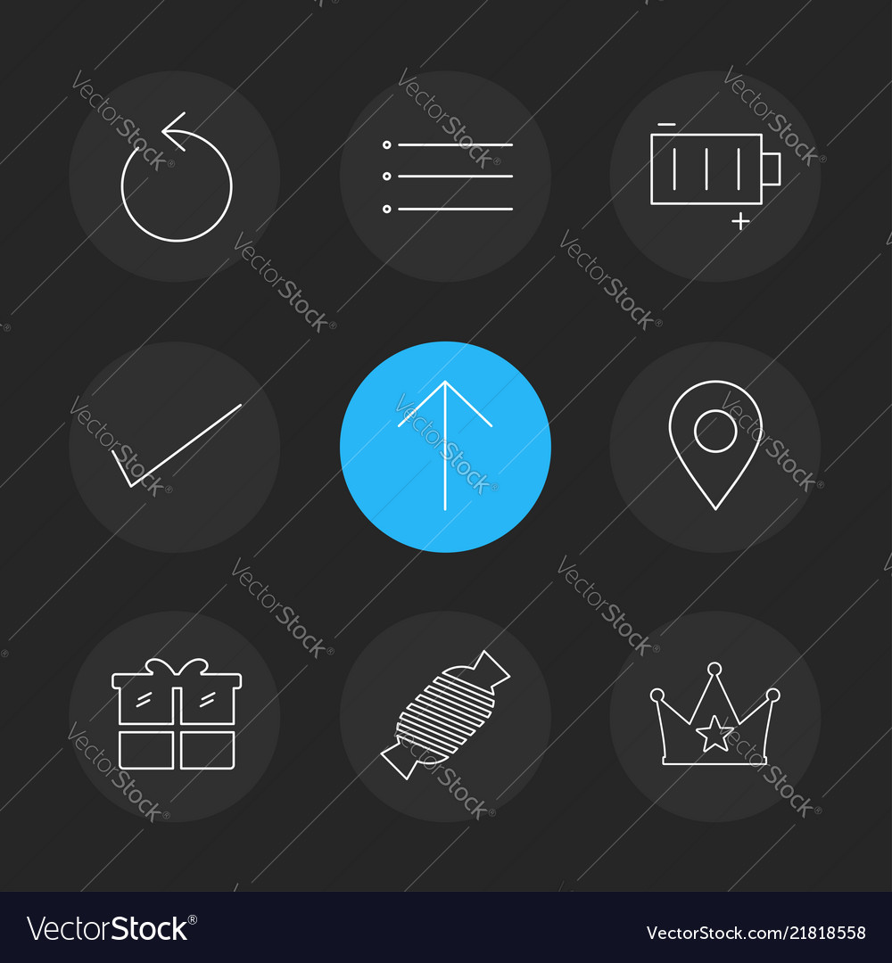 UI Icons - Reset Menu & Battery