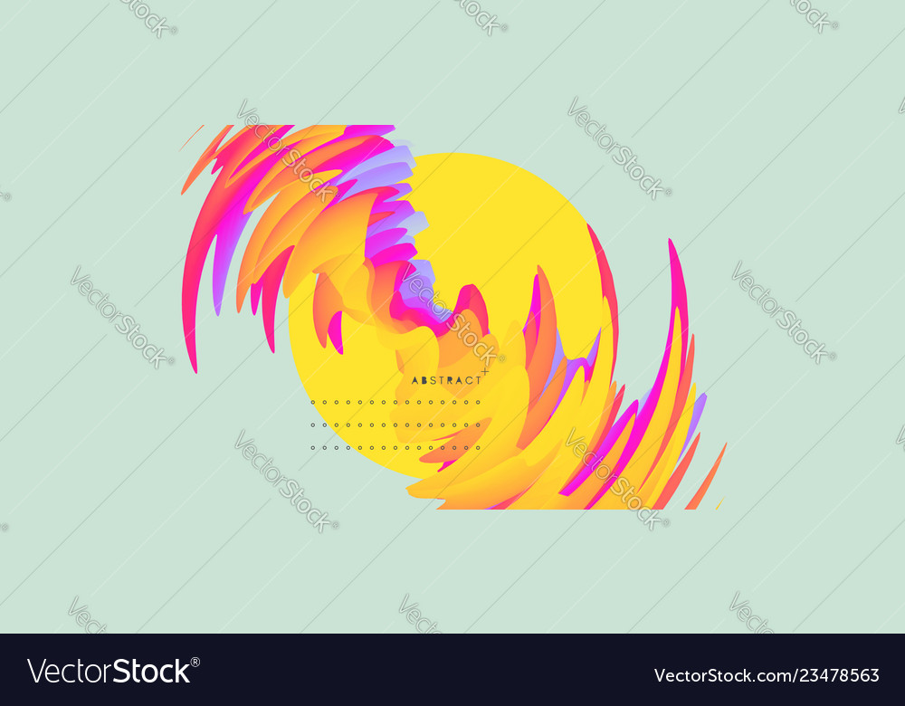 Abstract wavy background with dynamic effect vector image Abstract wavy background with dynamic effect