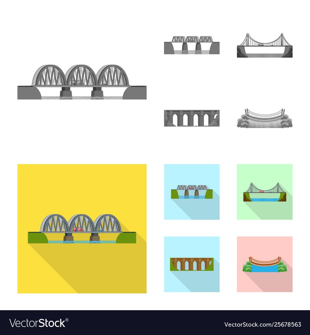 Isolated object connection and design symbol vector image Isolated object connection and design symbol