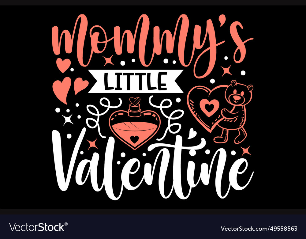 Mamis wenig Valentin vector image Mamis wenig Valentin
