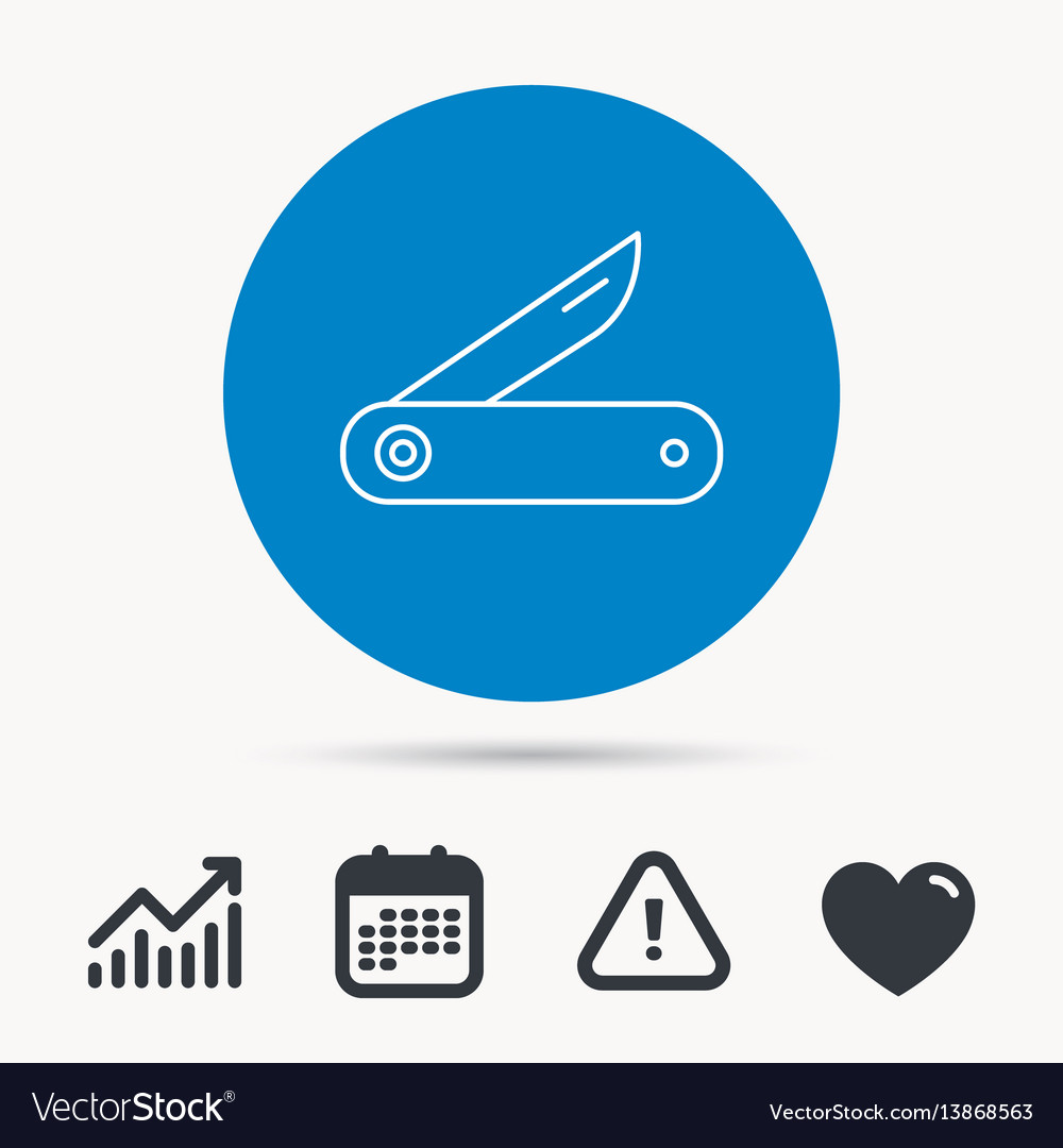 Multitool Messer Symbol Multifunktionswerkzeug Zeichen vector image Multitool Messer Symbol Multifunktionswerkzeug Zeichen