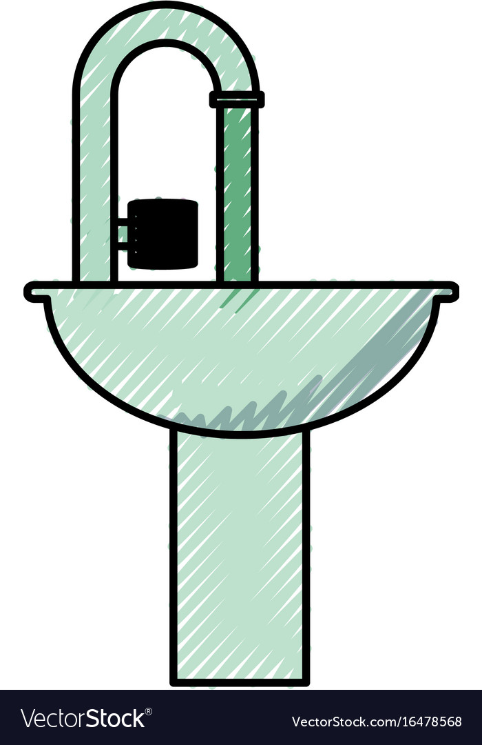 Bath symbol isolated Royalty Free Vector Image