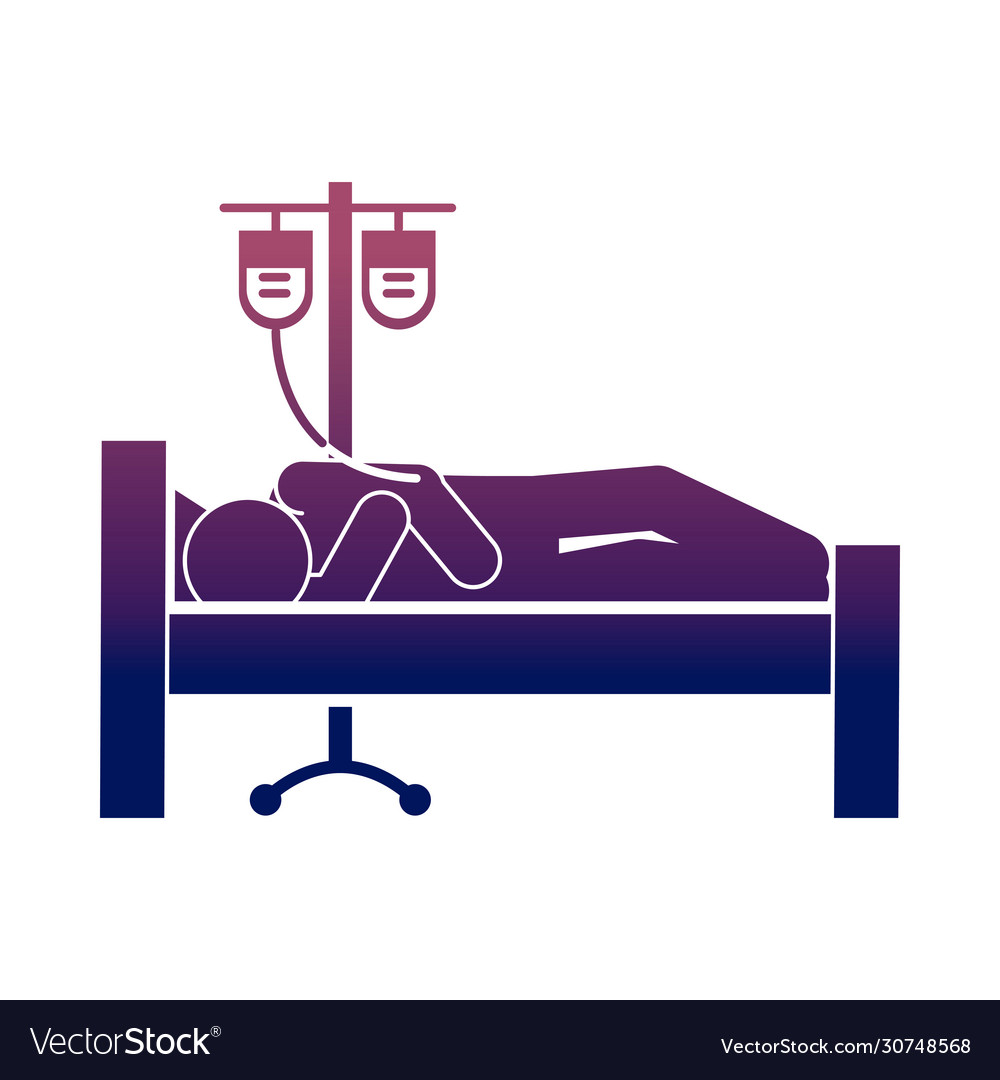 Coronavirus covid19 19 sick person in bed hospital