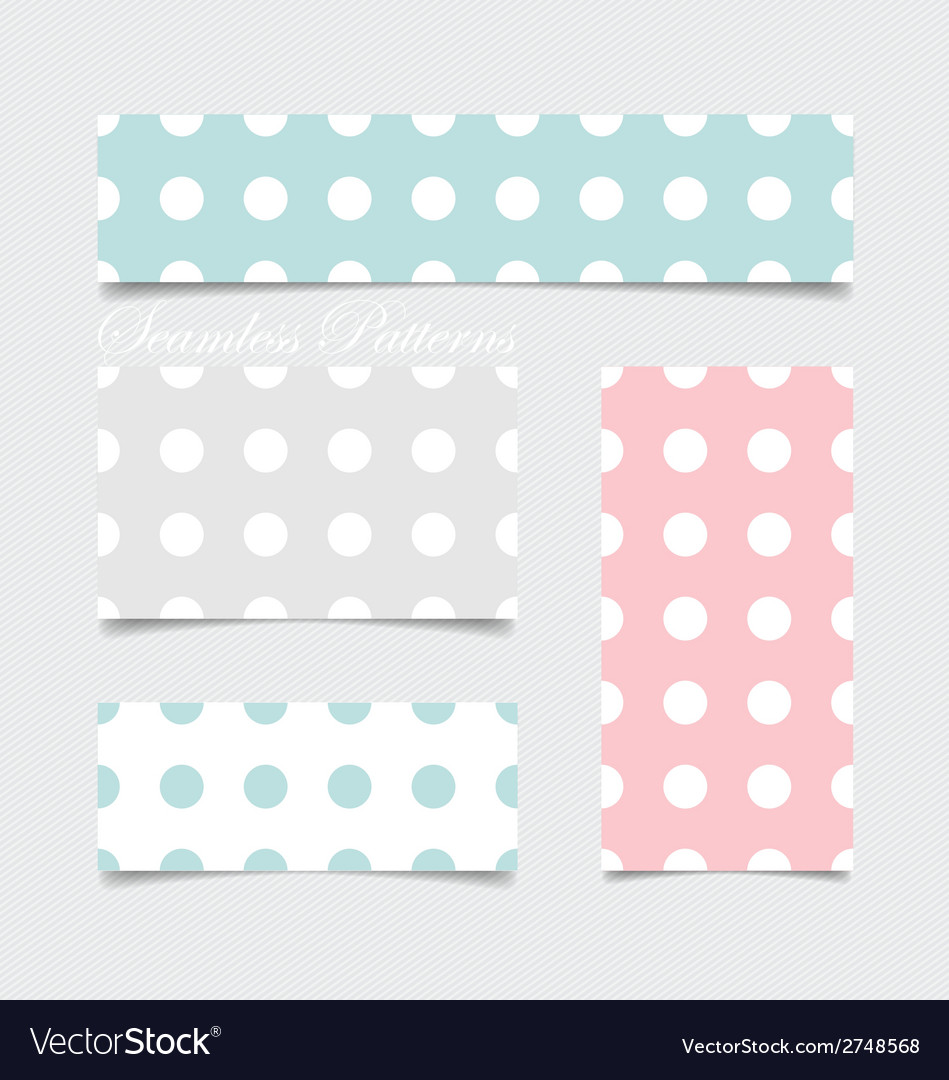 Cute patterns and seamless backgrounds ideal