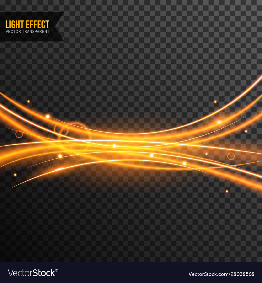 Light effect transparent with line swirl vector image Light effect transparent with line swirl