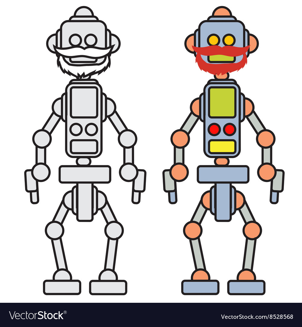 Mechanical robots train