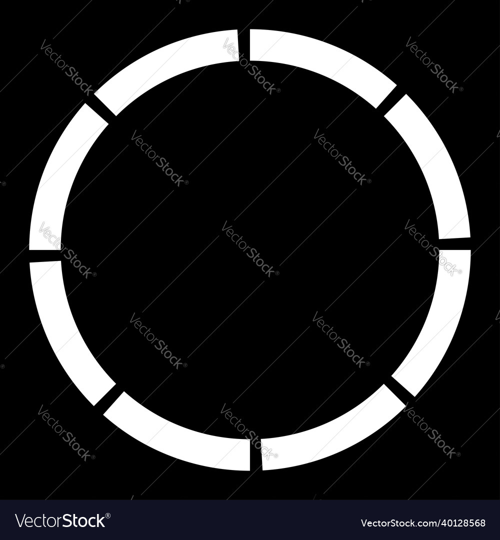Segmented Circular Section - Dotted