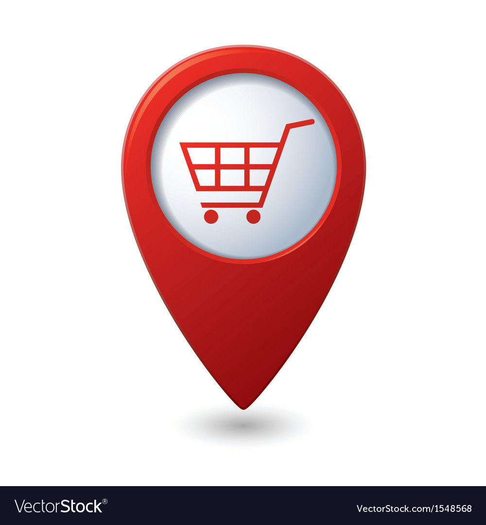 Shopping Cart Pointer Icon