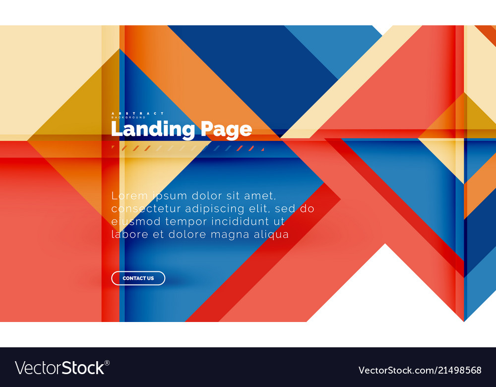 Square shape geometric abstract background vector image Square shape geometric abstract background
