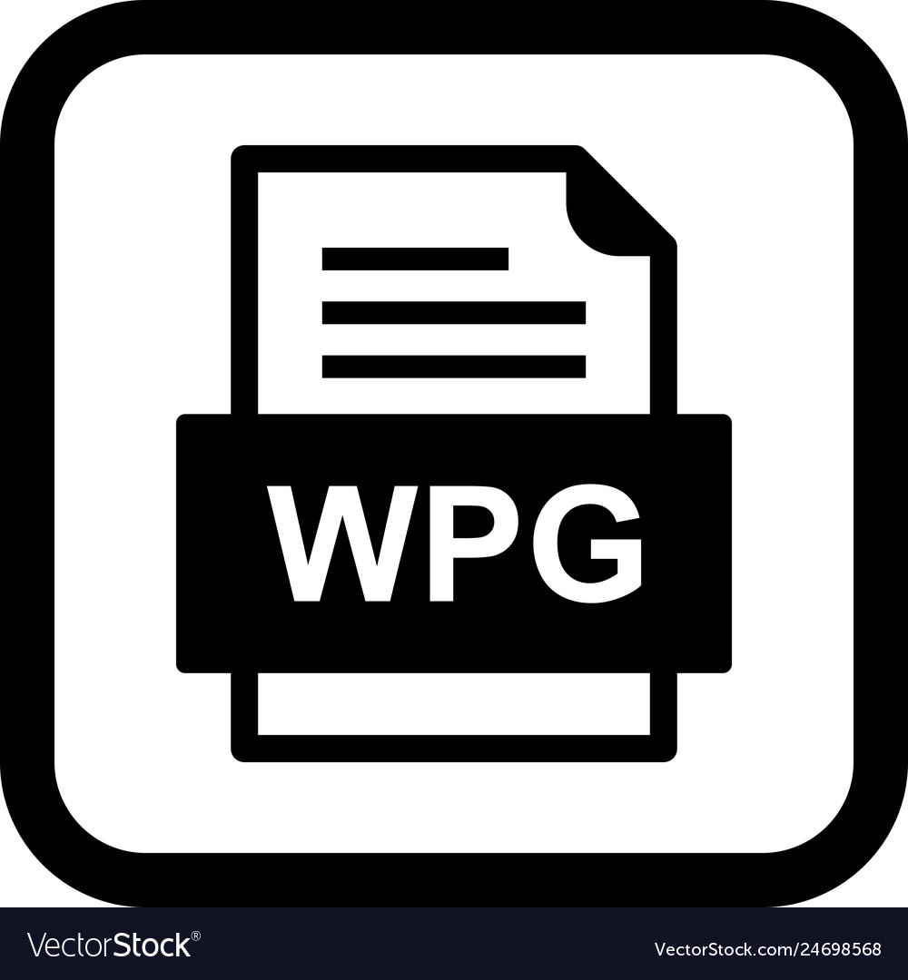 Wpg file document icon