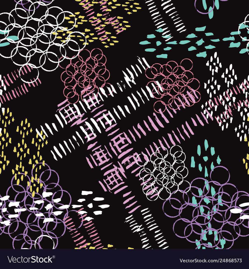 Abstract seamless pattern vector image Abstract seamless pattern