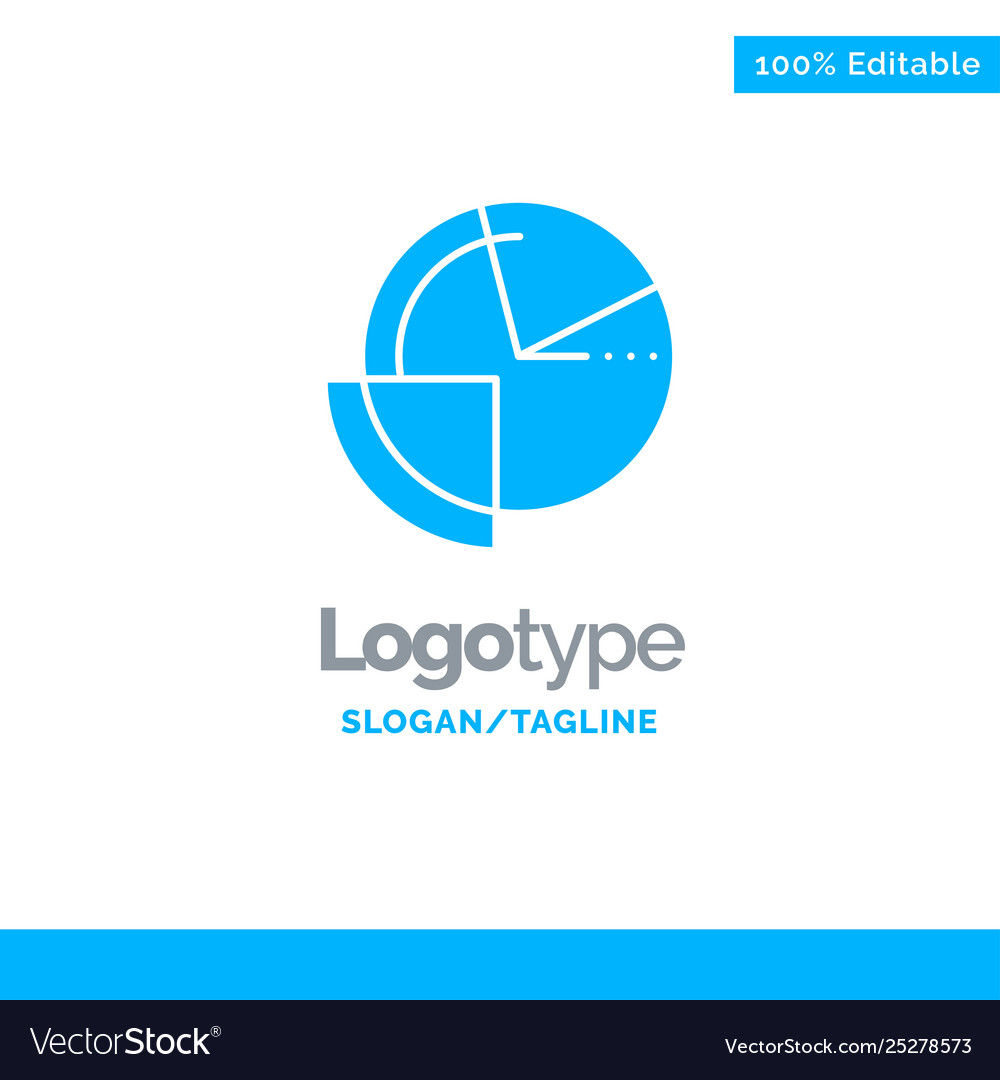 Analysis chart data diagram monitoring blue solid