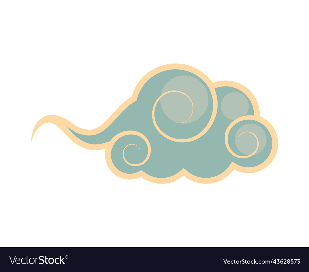 Asian cloud icon