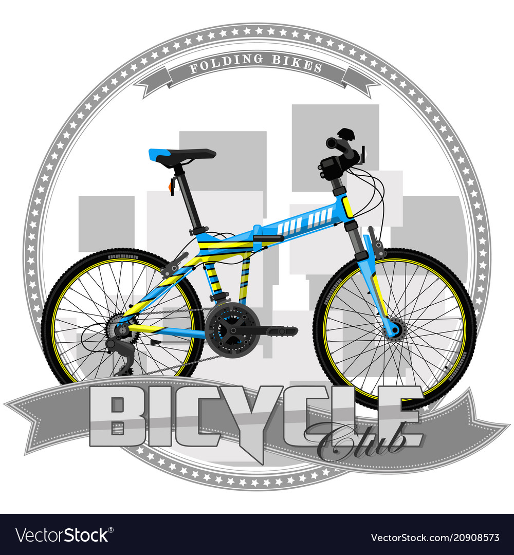 Bicycle of a certain type on symbolic background Vector Image Bicycle of a certain type on symbolic background