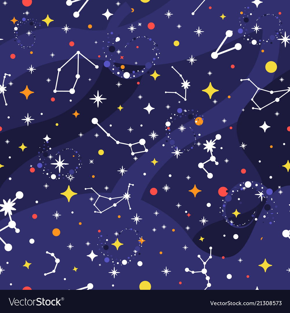 Celestial Constellation Pattern