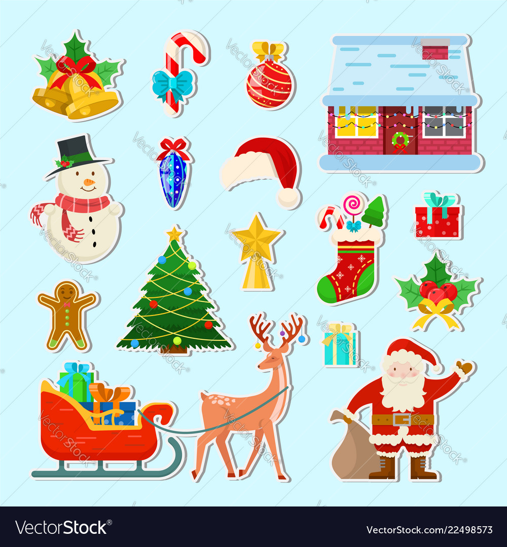 Christmas Sticker Set