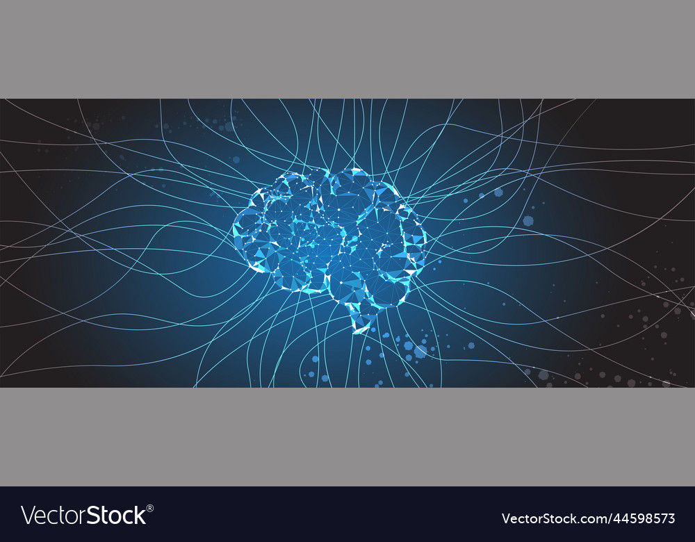 Conceptual technology of artificial intelligence vector image Conceptual technology of artificial intelligence