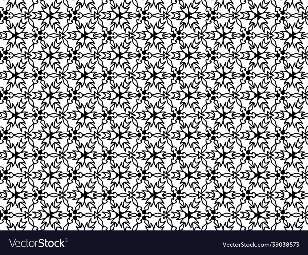 Seamless pattern background doodle abstract line