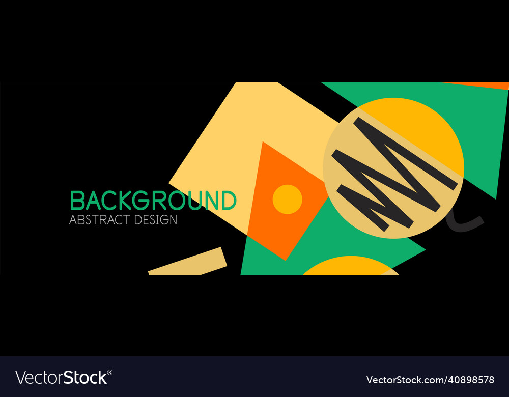 Abstract background blocks lines triangles vector image Abstract background blocks lines triangles