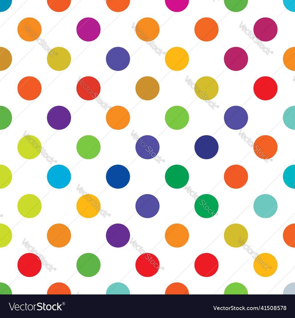 Bunte zufällige diffuse Kreise Punkte Muster vector image Bunte zufällige diffuse Kreise Punkte Muster
