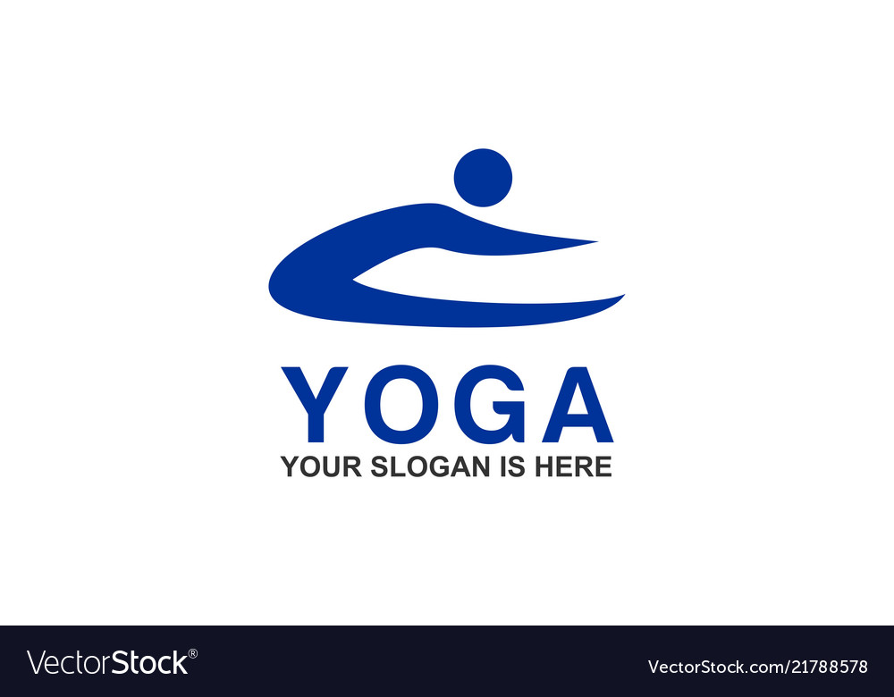 Fitness dance yoga gym logos sport design