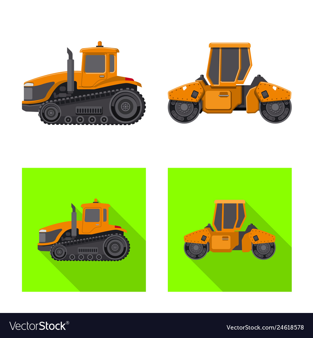 Isolated object of build and construction sign vector image Isolated object of build and construction sign